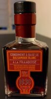 Condiment à base de balsamique blanc à la framboise