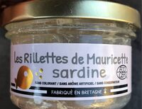 Les rillettes de mauricette sardine