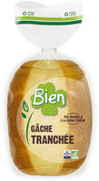 Gache tranchee bio* nature 400g
