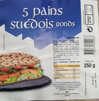 5 pains suédois ronds