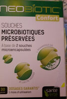 Souches microbiotiques