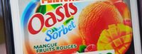 Sorbet mangue fruits rouges