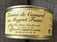 Terrine de canard au magret fumé