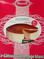 Le gateau au fromage blanc