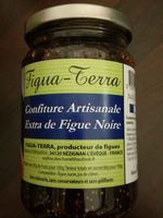 Confiture artisanale extra figue noire
