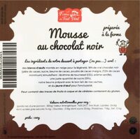 Mousse au chocolat noir