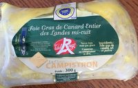 Foie gras de canard des landes mi ciit