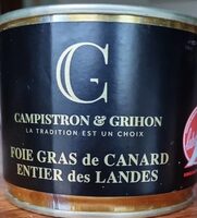 Foie gras de canard entier des Landes