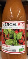 Soupe froide bio tomate basilic