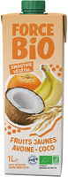 Force Bio Vegetal Smoothie Yellow Fruits Oat-Coconut