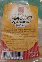 Mini galettes bretonnes