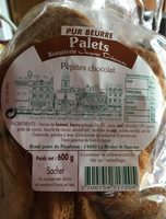 Palets Pur Beurre Pépites de Chocolat