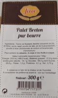 Palet Breton pur Beurre