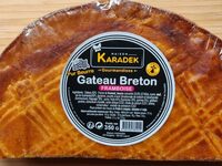 Gateau breton framboise