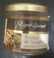 Terrine de sanglier