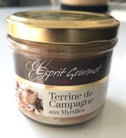 Terrine de Campagne aux myrtilles