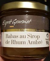 Babas au Sirop de Rhum Ambré