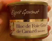 Bloc de foie gras de canard