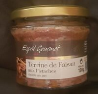 Terrine de Faisan aux Pistaches