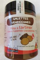 Pâte à tartiner choco-galettes vendéennes