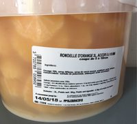 Rondelles d'Orange