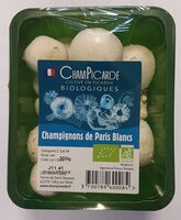 Champignons de Paris Blancs biologiques