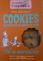 Cookies aux pépites de chocolat noir