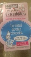 Sablé double chocolat