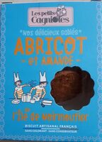 Délicieux sablés abricots et amande