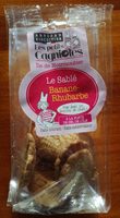 Le sablé Banane Rhubarbe