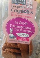 Le sablé trouspinette fruits rouges