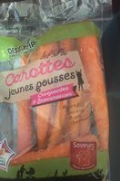 Carottes jeunes pousses