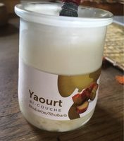 Yaourt Bi-Couche rhubarbe