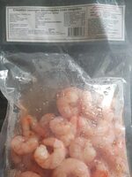 Crevettes sauvages décortiquées crues