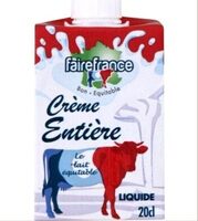 Crème fluide entière