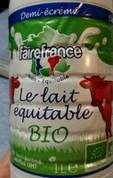 Le lait équitable bio