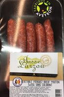 Veritable merguez boeuf mouton