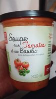 Soupe aux tomates et au basilic