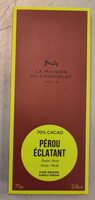 Pérou éclatant 70% cacao