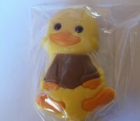 Sucette poussin jaune