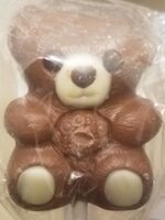 Ourson au chocolat sucette