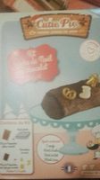 Lit bûche de noël  au chocolat