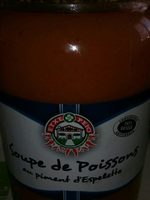 Soupe de poissons au piment d'Espelette