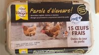 L’œuf de nos région