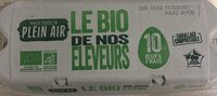 10 œufs bio