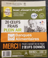 20 oeufs frais plein air