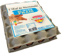 L'OEuf de Normandie 20 oeufs FRAIS