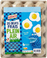 20 oeufs frais plein air
