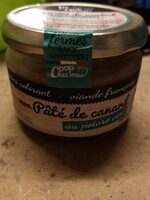 Pâté de canard au poivre vert