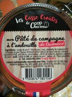 Pâté de campagne à l'andouille de Guemene